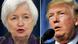 Bildkombo Janet Yellen Donald Trump